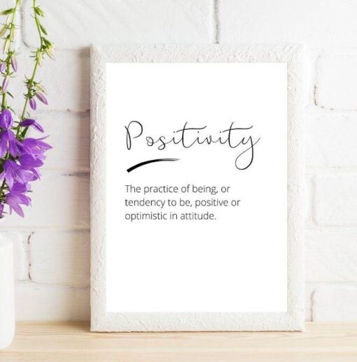 Positivity Print