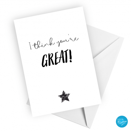 Encouraging greeting cards