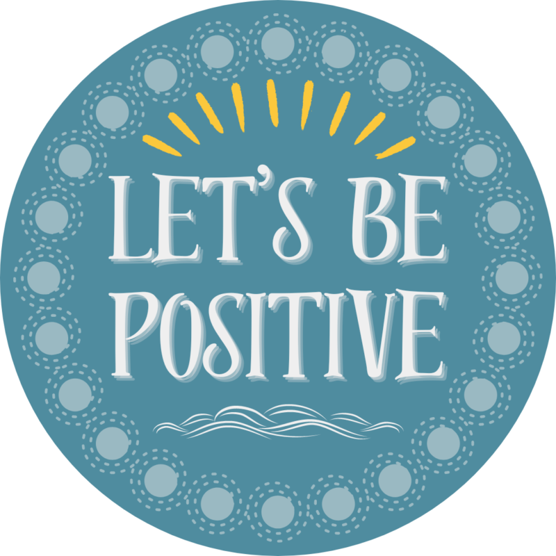 Let's be Positive Logo